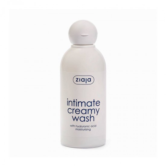 intimate care σειρα - ziaja - καλλυντικα - Intimate creamy wash with hyaluronic acid 200ml ΚΑΛΛΥΝΤΙΚΑ